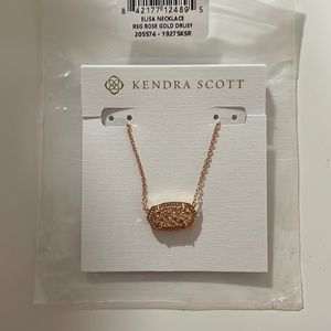 Kendra Scott Rose Gold Necklace